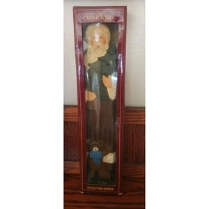 Grandeur Noel 1904 Austria Carved Wooden Santas of World Collector's Edition
